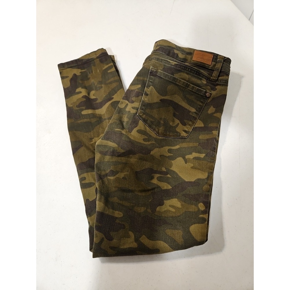 Judy Blue Pants Womens 11/30 Camouflage Skinny Fit Distressed Jeans Junior (1557